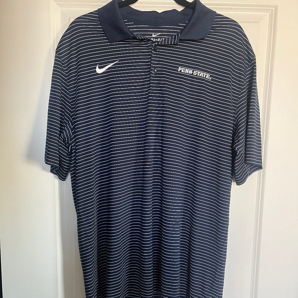 Penn State Nike Dri-Fit Polo - Men's Size Large